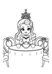 Princess Lola Coloring Book 6F24BF6C (12 Coloring Pages)