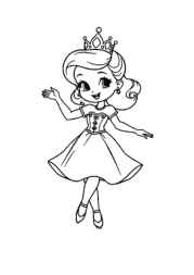 Princess Lola Coloring Book CD267D2D (12 Coloring Pages)