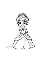 Princess Lola Coloring Book CD267D2D (12 Coloring Pages)