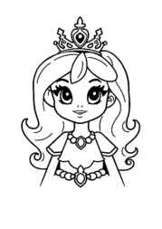 Princess Lola Coloring Book CD267D2D (12 Coloring Pages)