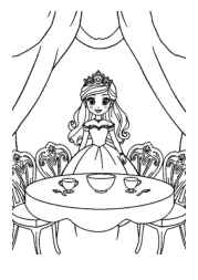 Princess Lola Coloring Book CD267D2D (12 Coloring Pages)