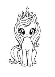 Princess Luna Coloring Book 400D2435 (12 Coloring Pages)