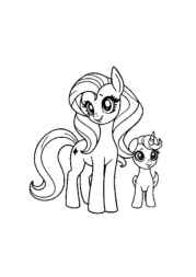 Princess Luna Coloring Book 400D2435 (12 Coloring Pages)