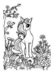Princess Luna Coloring Book 400D2435 (12 Coloring Pages)