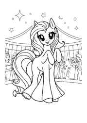 Princess Luna Coloring Book 400D2435 (12 Coloring Pages)