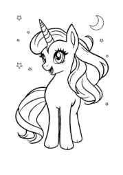 Princess Luna Coloring Book 400D2435 (12 Coloring Pages)