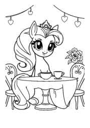 Princess Luna Coloring Book 400D2435 (12 Coloring Pages)