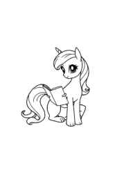 Princess Luna Coloring Book 400D2435 (12 Coloring Pages)