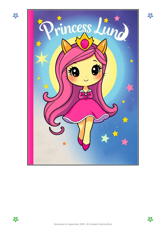 Princess Luna Coloring Book 6AF0FAEC (12 Coloring Pages)