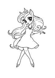 Princess Luna Coloring Book 6AF0FAEC (12 Coloring Pages)