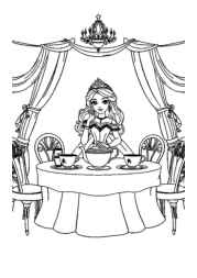 Princess Maja Coloring Book 6B5A15CB (12 Coloring Pages)