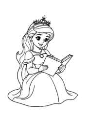 Princess Maja Coloring Book 6B5A15CB (12 Coloring Pages)
