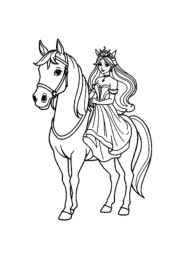 Princess Maja Coloring Book 6B5A15CB (12 Coloring Pages)