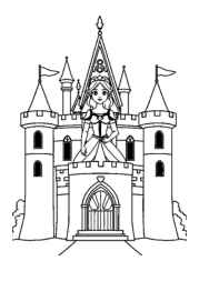 Princess Maja Coloring Book 6B5A15CB (12 Coloring Pages)
