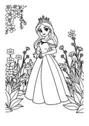 Princess Maja Coloring Book 6B5A15CB (12 Coloring Pages)