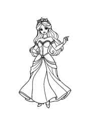 Princess Maja Coloring Book 6B5A15CB (12 Coloring Pages)
