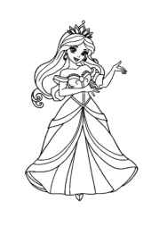 Princess Maja Coloring Book E7C52DE4 (12 Coloring Pages)