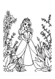 Princess Maja Coloring Book E7C52DE4 (12 Coloring Pages)