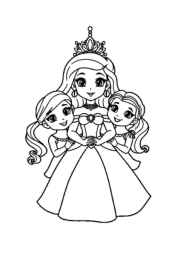 Princess Maja Coloring Book E7C52DE4 (12 Coloring Pages)