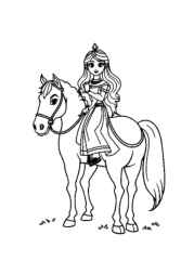 Princess Maja Coloring Book E7C52DE4 (12 Coloring Pages)