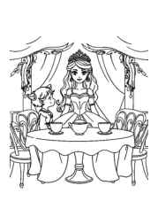 Princess Maja Coloring Book E7C52DE4 (12 Coloring Pages)