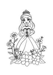 Princess Pia Coloring Book D35B1F41 (12 Coloring Pages)