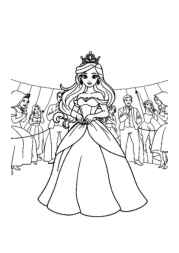 Princess Pia Coloring Book D35B1F41 (12 Coloring Pages)