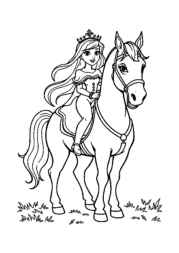 Princess Pia Coloring Book D35B1F41 (12 Coloring Pages)