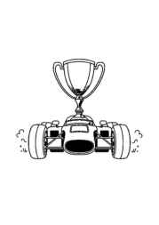 Racing Coloring Book 21417317 (12 Coloring Pages)