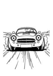 Racing Coloring Book 21417317 (12 Coloring Pages)