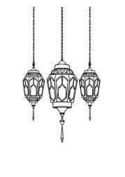 Ramadan Evenings Coloring Book 374A5FDD (12 Coloring Pages)