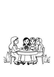 Ramadan Evenings Coloring Book 374A5FDD (12 Coloring Pages)