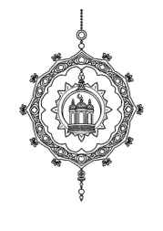 Ramadan Evenings Coloring Book 374A5FDD (12 Coloring Pages)