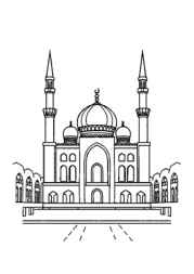 Ramadan Evenings Coloring Book 78C14BED (12 Coloring Pages)