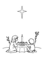 Ramadan Evenings Coloring Book 78C14BED (12 Coloring Pages)