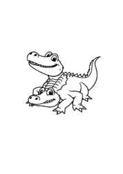 Reptiles Coloring Book 47143349 (12 Coloring Pages)