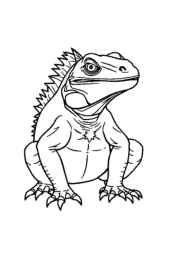Reptiles Coloring Book 47143349 (12 Coloring Pages)