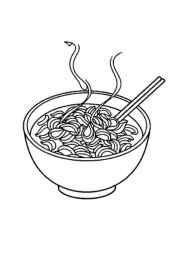 Rice Recipes Coloring Book 95AA5EBE (12 Coloring Pages)