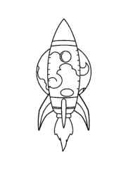 Rockets Coloring Book AC90018D (12 Coloring Pages)