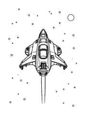 Rockets Coloring Book AC90018D (12 Coloring Pages)