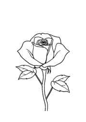 Roses Coloring Book 2FC011EB (12 Coloring Pages)