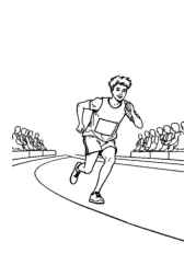 Running Coloring Book 398CBF59 (12 Coloring Pages)