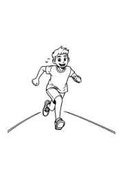 Running Coloring Book A3C14FE1 (12 Coloring Pages)