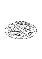 Russian Food Coloring Book 2241C0F9 (12 Coloring Pages)