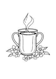 Russian Food Coloring Book BAFA05A4 (12 Coloring Pages)