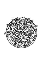 Salads Coloring Book 63064073 (12 Coloring Pages)