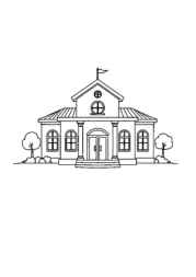 School Coloring Book 5FAF0A91 (12 Coloring Pages)