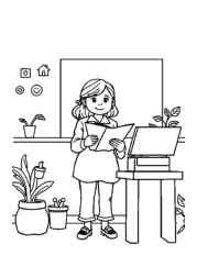 School Coloring Book 5FAF0A91 (12 Coloring Pages)