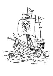 Ships Coloring Book 0D6AD96E (12 Coloring Pages)