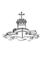 Ships Coloring Book 0D6AD96E (12 Coloring Pages)